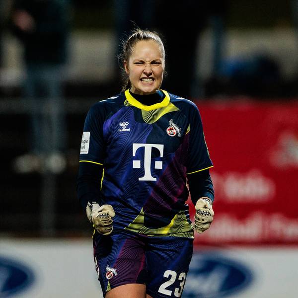 Google Pixel Frauen-Bundesliga, 1. FC Köln - VfL Wolfsburg 07.02.2025 Aurora Mikalsen 1. FC Köln, 23 jubelt Google Pixel Frauen-Bundesliga, 1. FC Köln - VfL Wolfsburg, Köln, Franz-Kremer-Stadion am 07.02.2025 DFB REGULATIONS PROHIBIT ANY USE OF PHOTOGRAPHS AS IMAGE SEQUENCES AND/OR QUASI-VIDEO. *** Google Pixel Frauen Bundesliga, 1 FC Köln VfL Wolfsburg 07 02 2025 Aurora Mikalsen 1 FC Köln, 23 cheers Google Pixel Frauen Bundesliga, 1 FC Köln VfL Wolfsburg, Köln, Franz Kremer Stadion am 07 02 2025 DFB REGULATIONS PROHIBIT ANY USE OF PHOTOGRAPHS AS IMAGE SEQUENCES AND OR QUASI VIDEO Copyright: xBEAUTIFULxSPORTS/Wunderlx