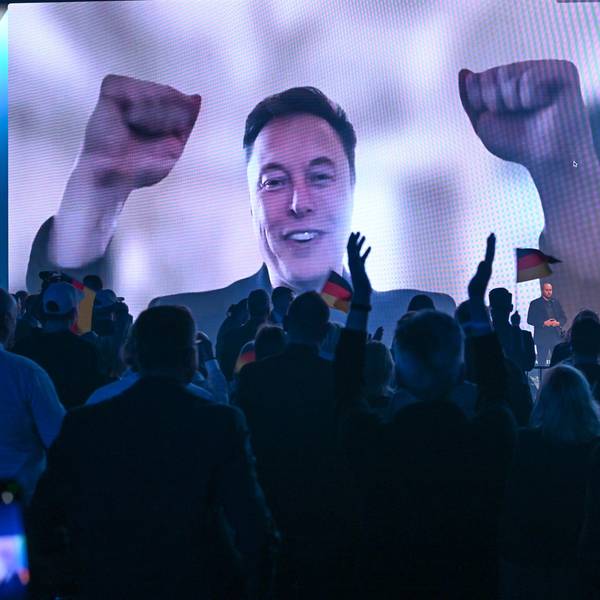 Beim Wahlkampfauftakt der AfD wird Tech-Milliardär Elon Musk live zugeschaltet. Nun verbreitet ein AfD-Politiker Fake-News, die der Trump-Berater zuvor gepostet hatte. (Archivbild)