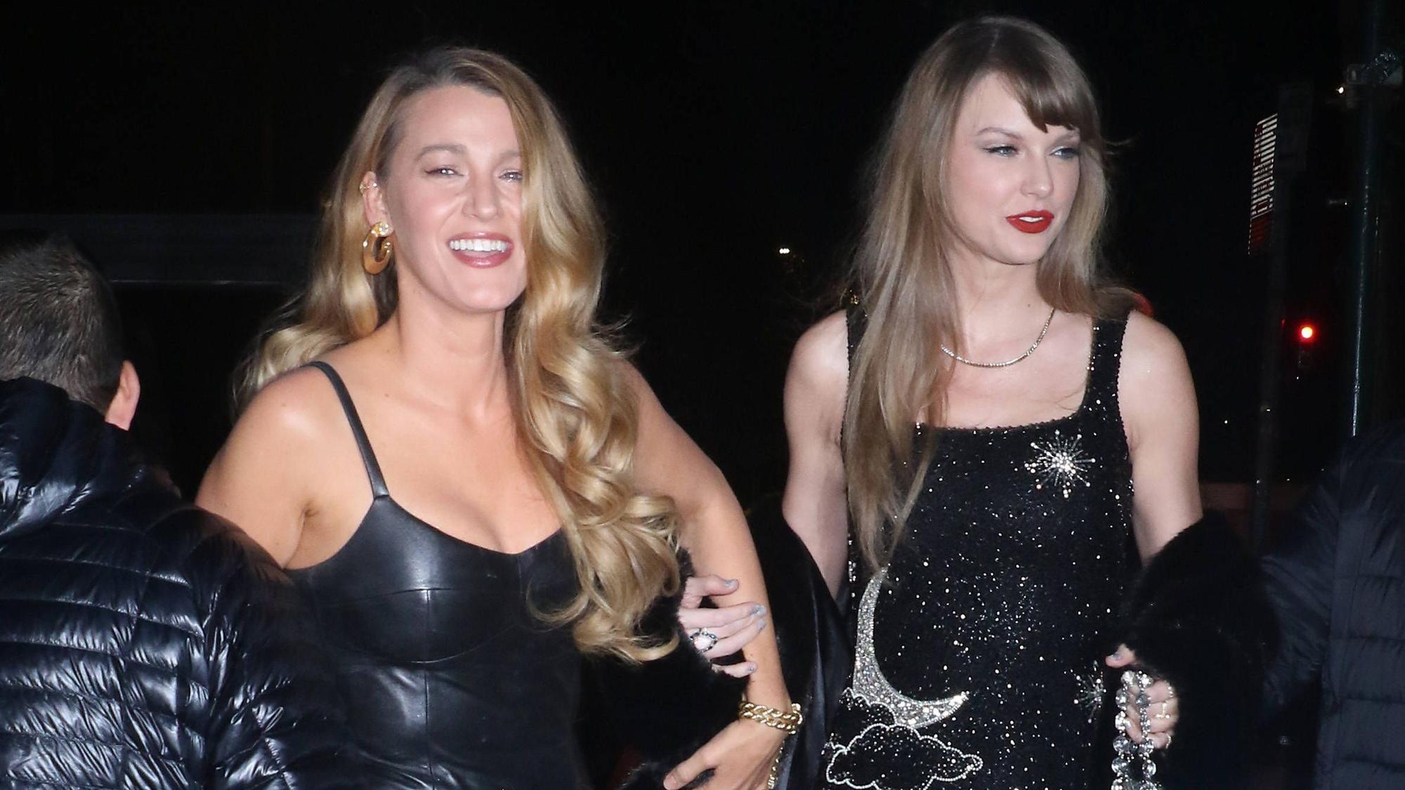 Sind seit Jahren eng befreundet: Taylor Swift und Schauspielerin Blake Lively (r.). (Archivfoto)