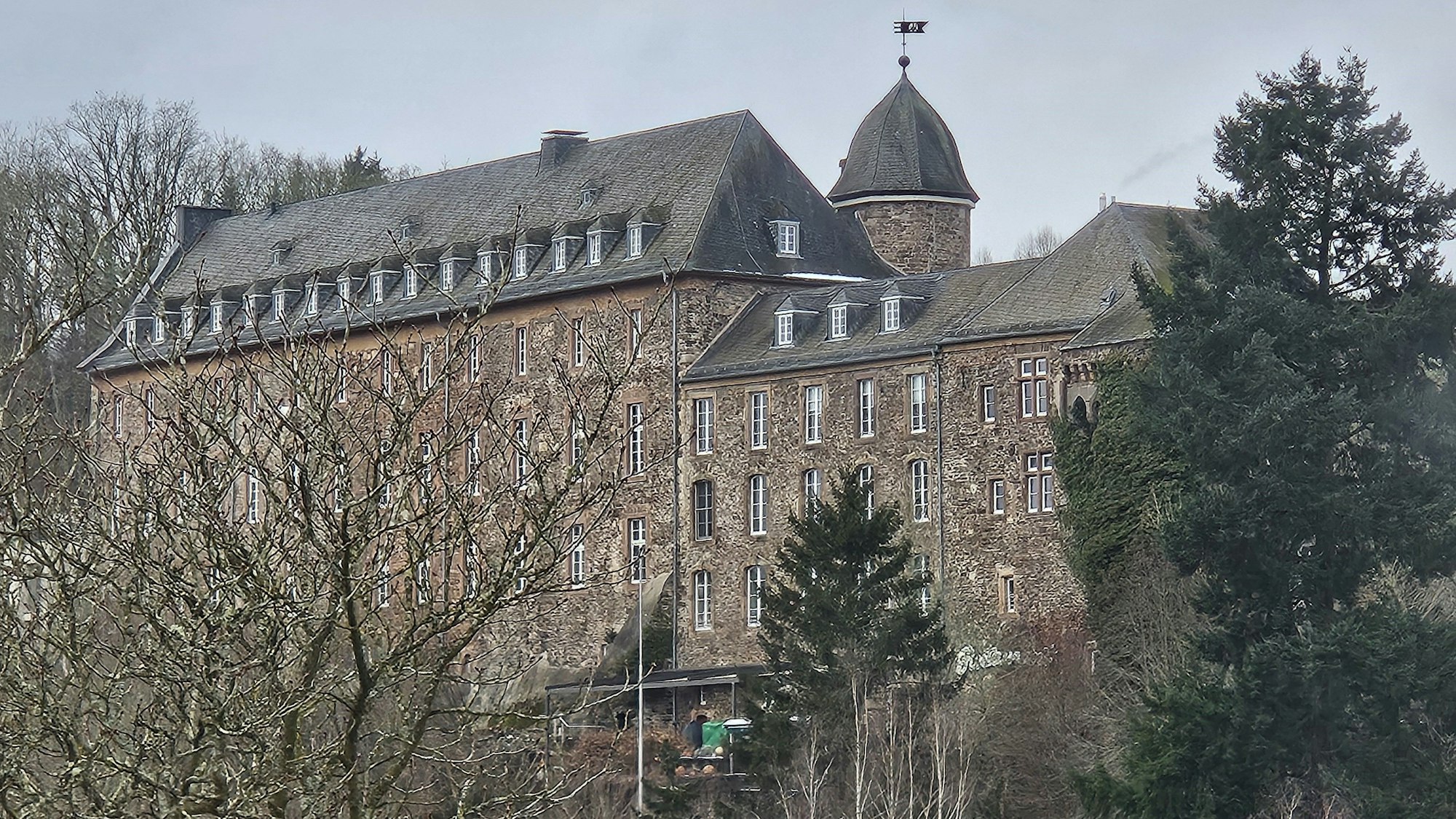 Blick auf das Schleidener Schloss.