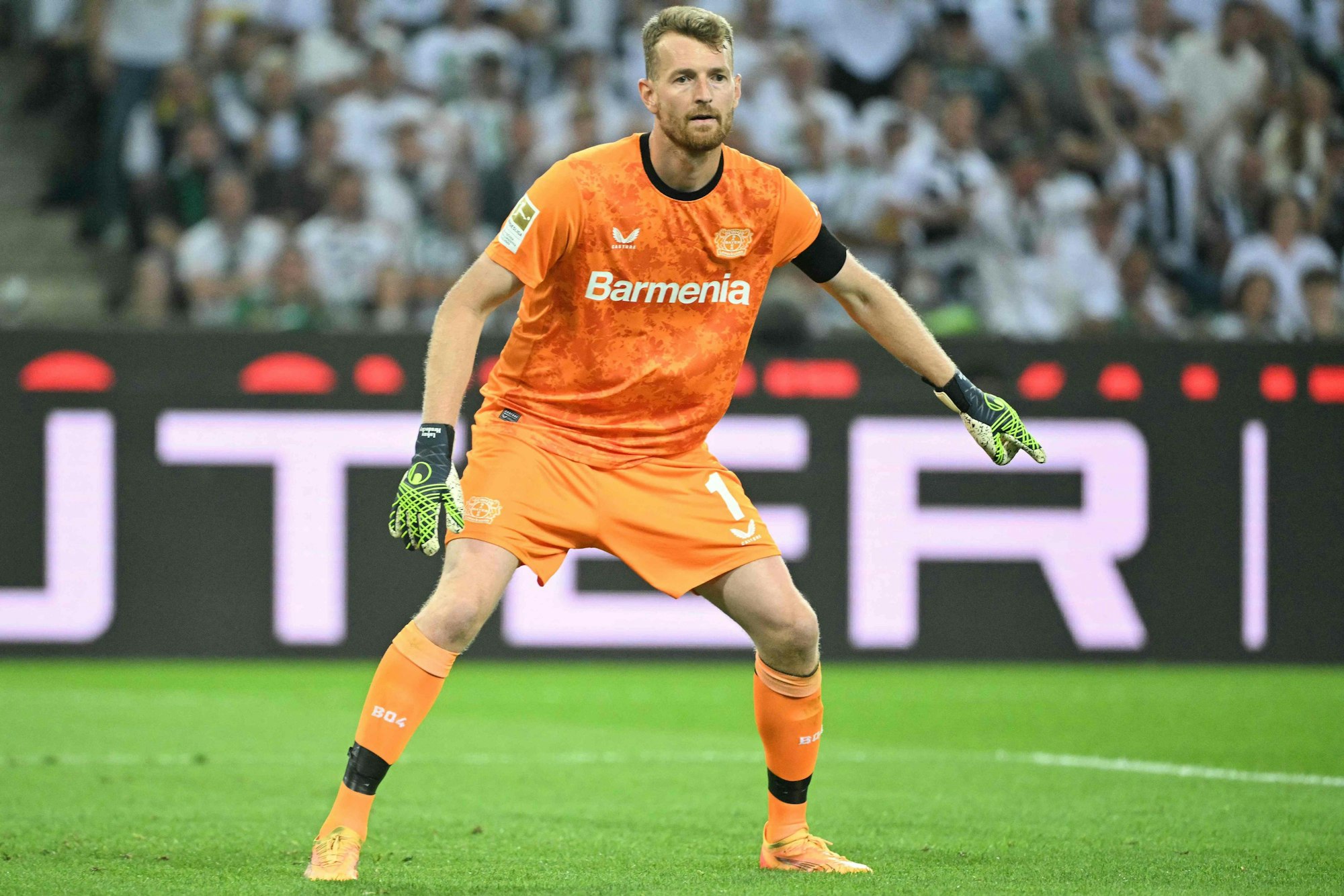 Leverkusens Kapitän Lukas Hradecky