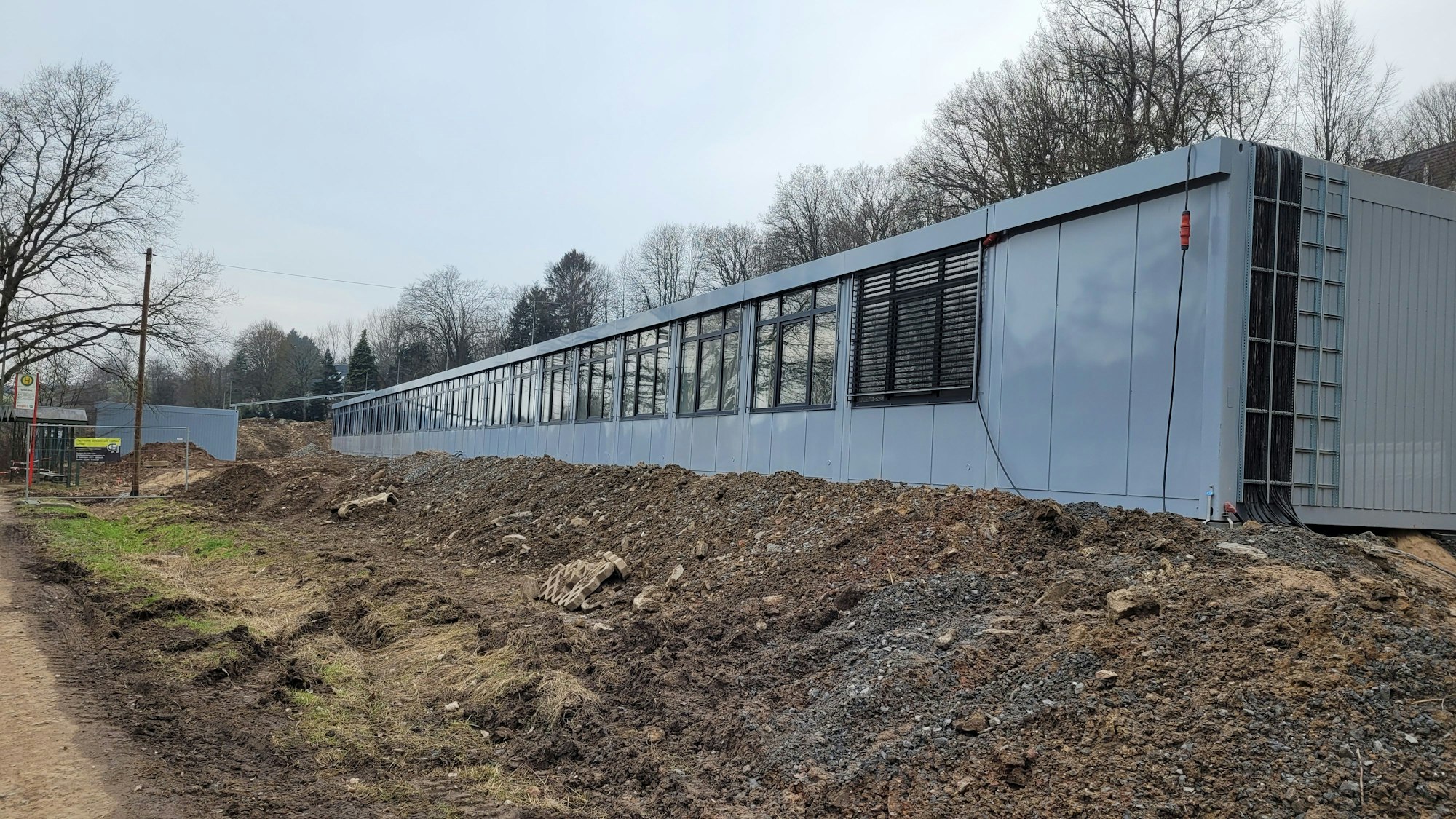 Das Foto zeigt die neue Unterkunft in Kürten-Broch.