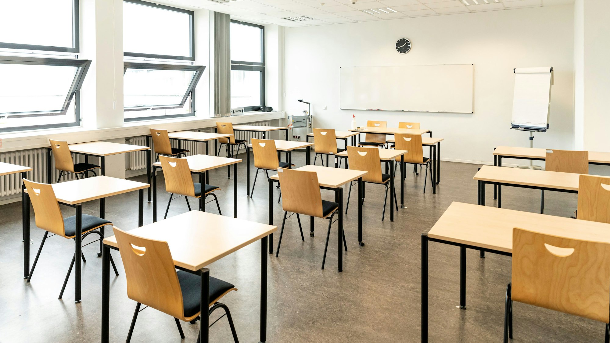 Schulungsraum der VHS Köln