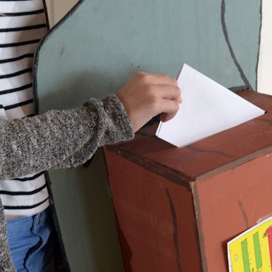 Wahlurne der U18-Wahl