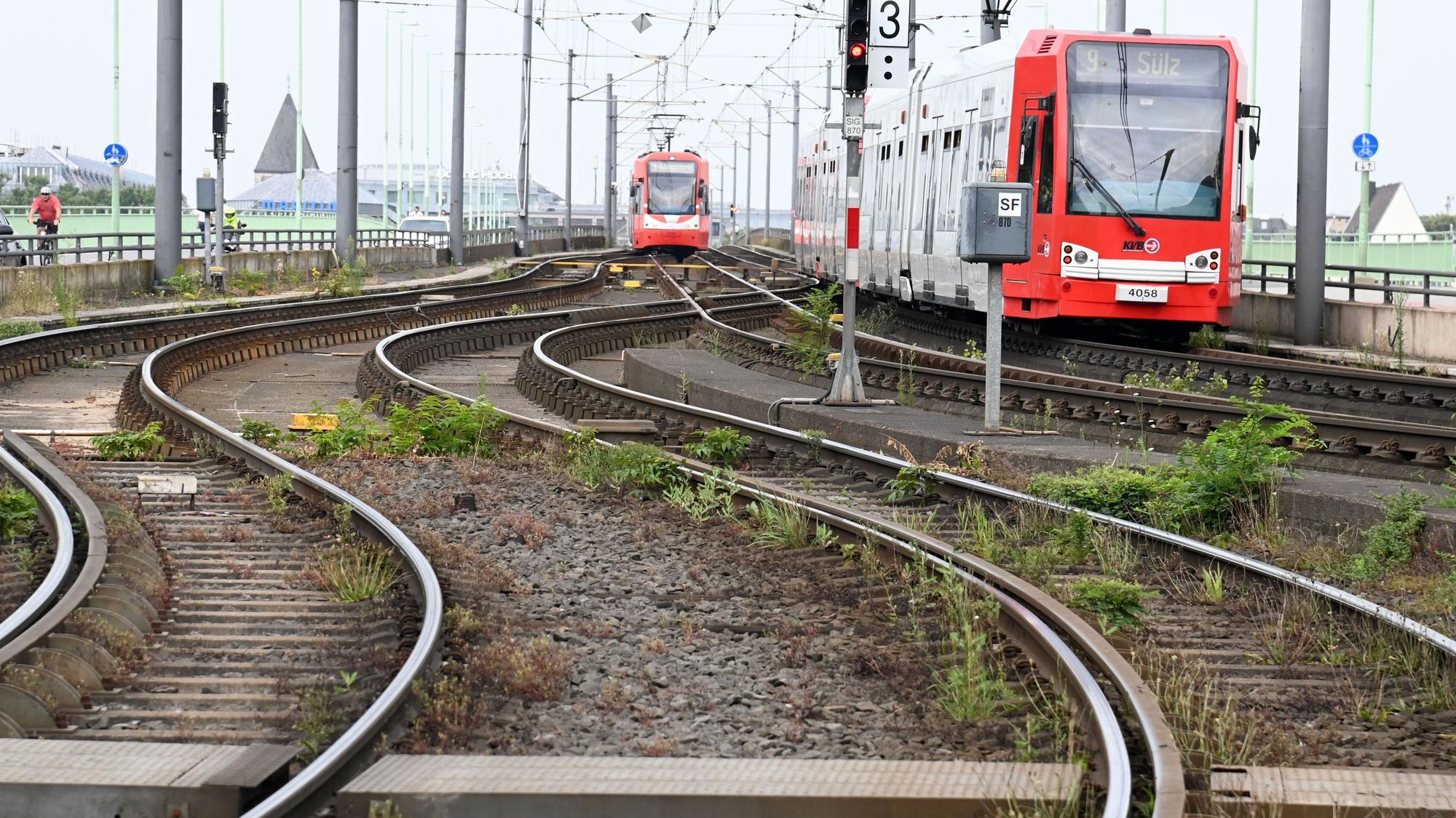 31.07.2024 Köln. Die Deutzer Brücke. Foto: Alexander Schwaiger