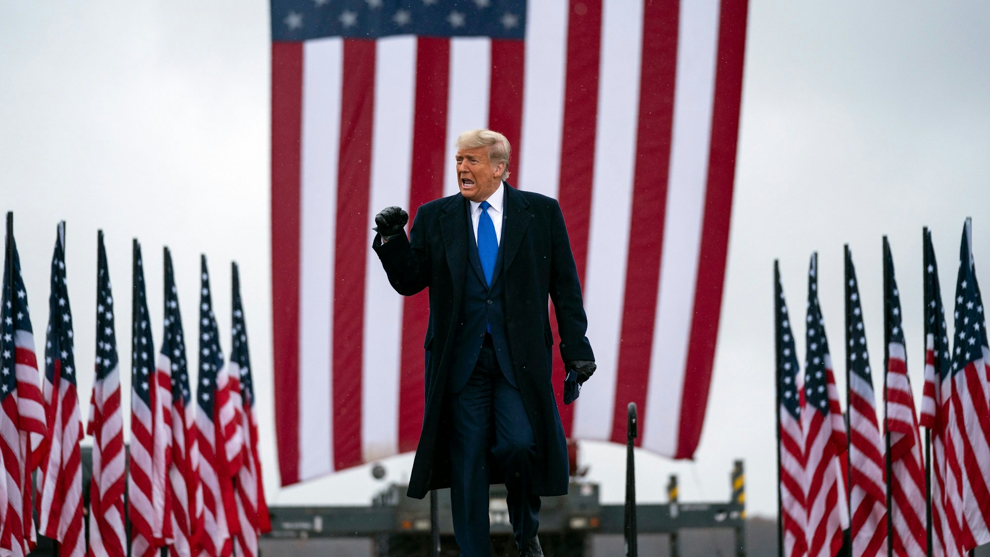 Donald Trump, Präsident der USA, ist weiterhin auf Expansionskurs in Richtung Grönland. (Archivbild)
