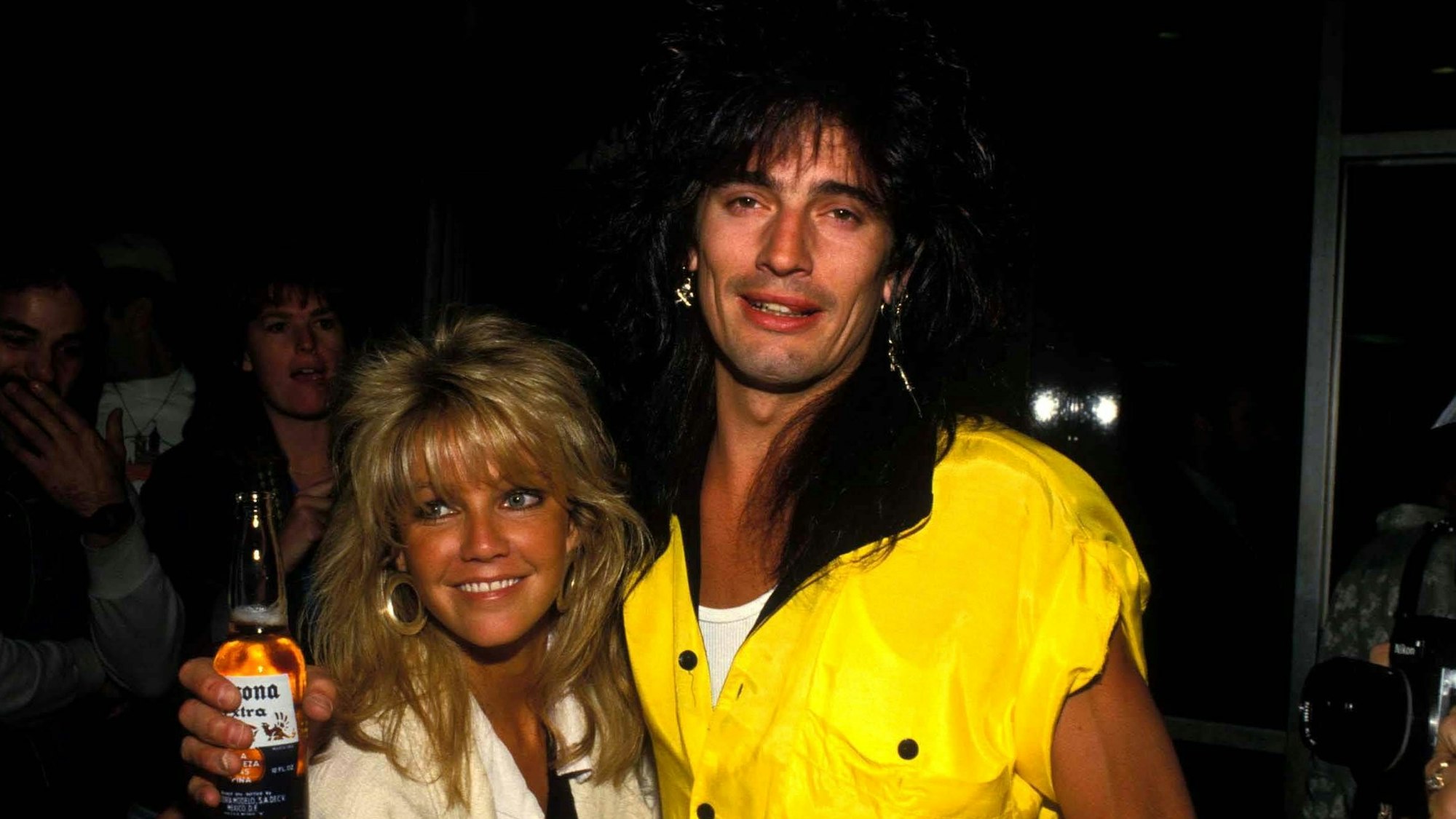 Heather Locklear und Tommy Lee in den 80er Jahren.