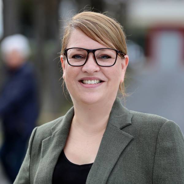 Das Bild zeigt die Sozialdemokratin Andrea Kanonenberg.