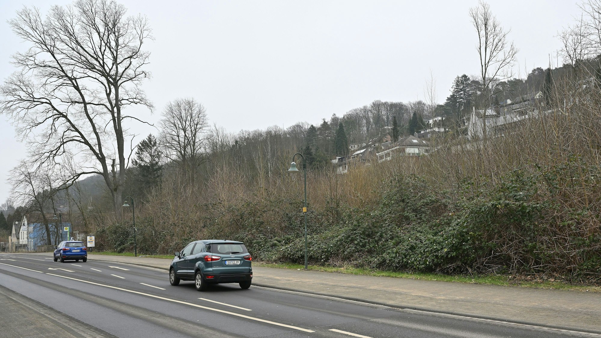 Massive Investitionen in die Infrastruktur plant die Stadt Rösrath. Auf einer Freifläche an der Bergischen Landstraße soll ein Neubau der Grundschule Hoffnungsthal entstehen.