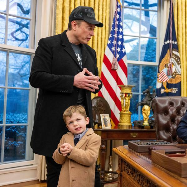 Der Auftritt von Elon Musk samt Sohn X Æ A-Xii im Weißen Haus sorgt für Wirbel in den USA.