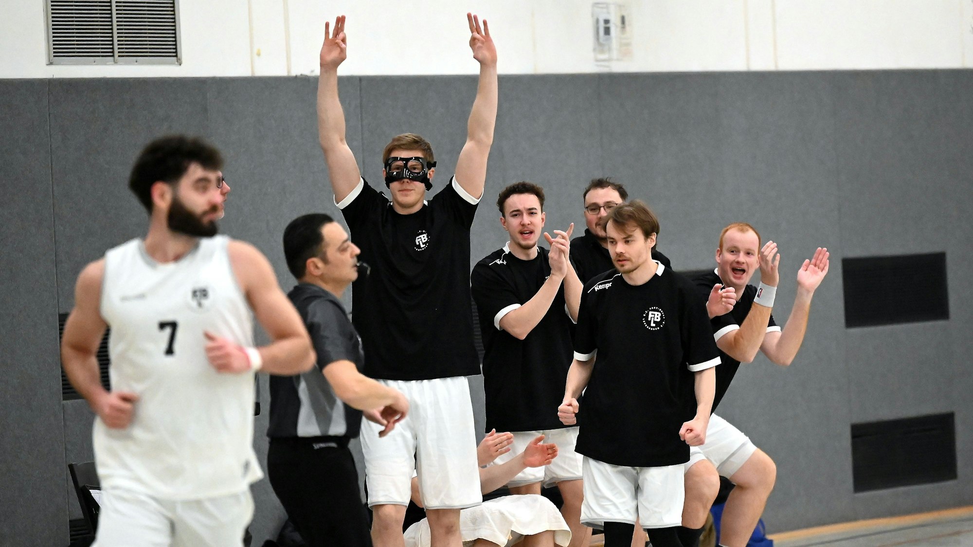 08.02.2025, Basketball-Fast Break Leverkusen-BG Köln
Bank Leverkusen)
Foto: Uli Herhaus