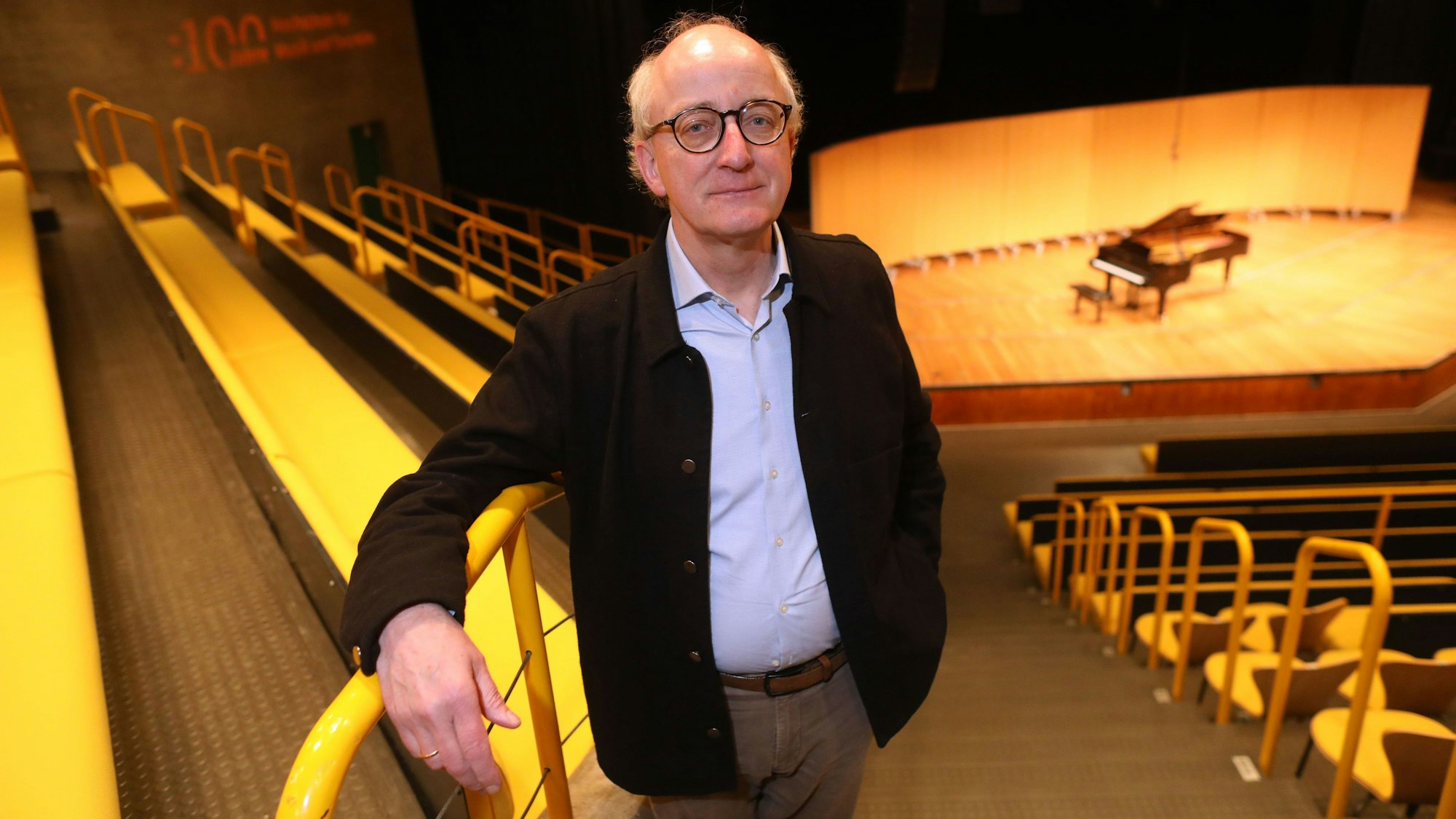 06.02.2025, Köln: Der Rektor der Musikhochschule Tilmann Claus. Foto: Arton Krasniqi