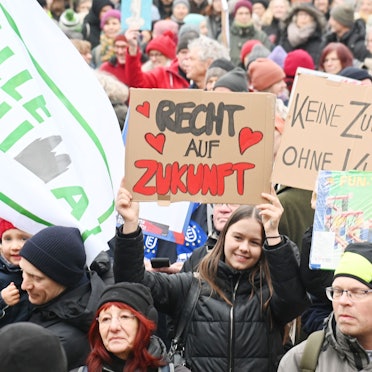 Nach Angaben der Veranstalter kamen rund 6000 Menschen zu der Demonstration in der Kölner Innenstadt.