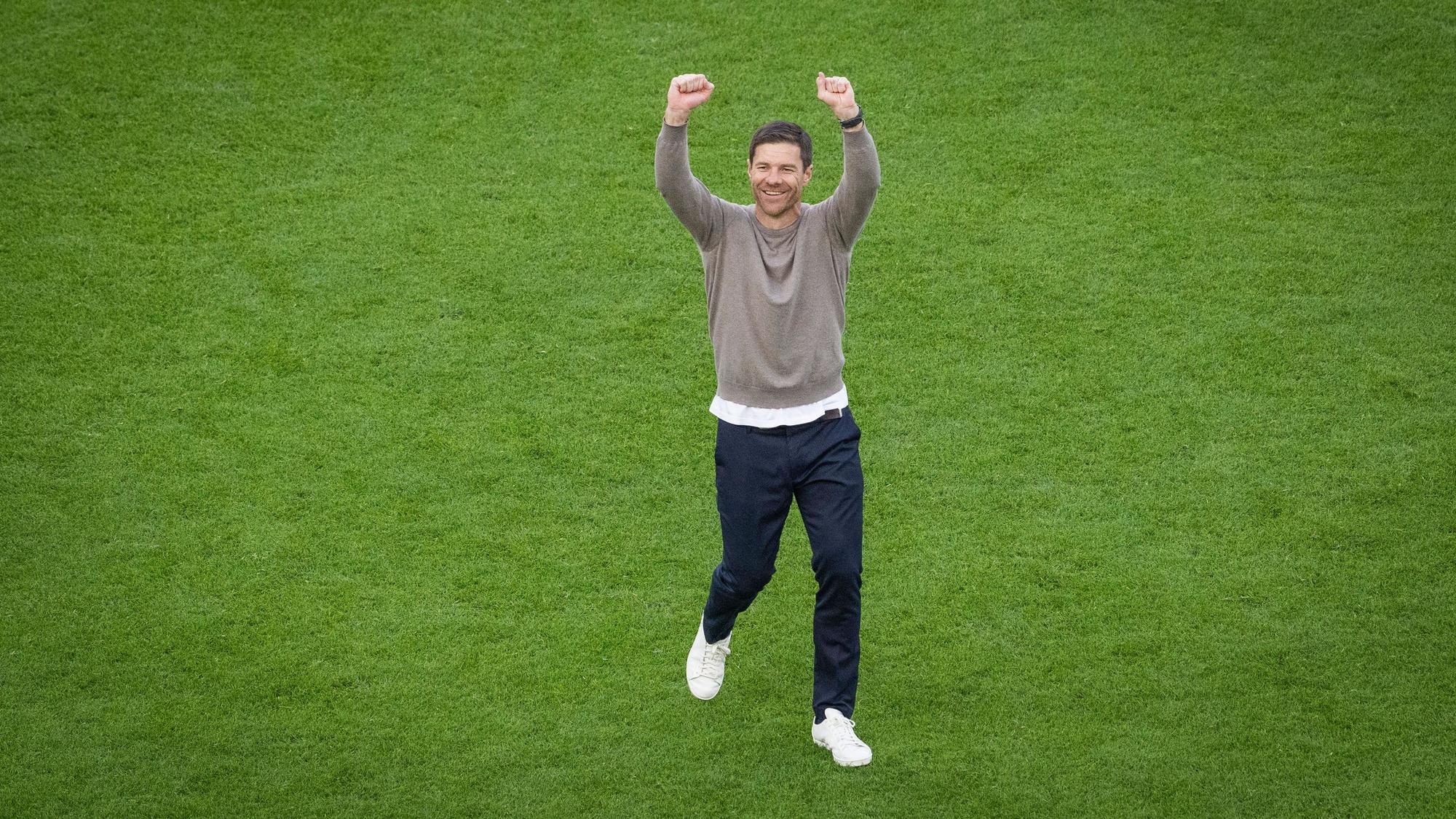 Leverkusens Trainer Xabi Alonso