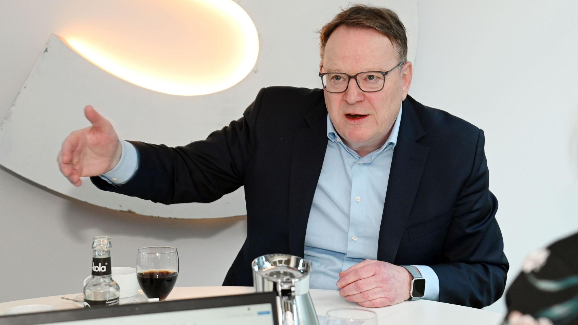 12.02.2025 Köln. Torsten Burmester ist OB Kandidat für die SPD. Foto: Alexander Schwaiger