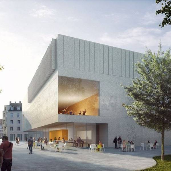 Visualisierung Anbau Kölner Musikschule HPP Architekten