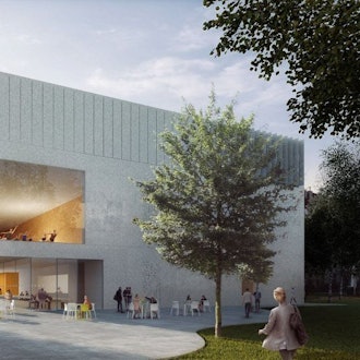 Visualisierung Anbau Kölner Musikschule HPP Architekten