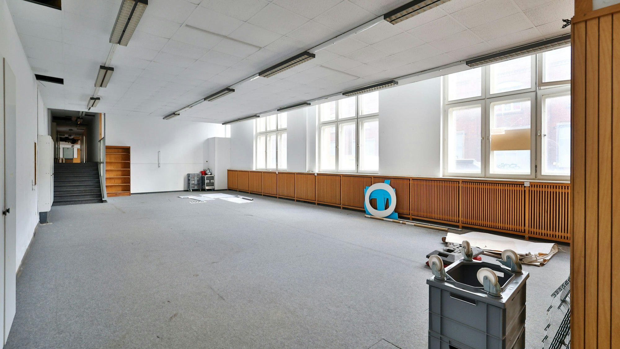 Innenansicht: So sieht die frühere KDH-Hauptverwaltung aus.