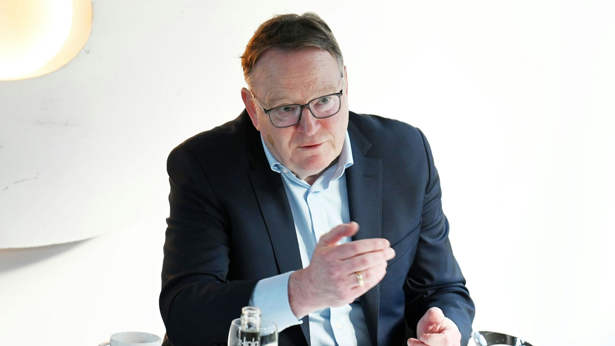 12.02.2025 Köln. Torsten Burmester ist OB Kandidat für die SPD. Foto: Alexander Schwaiger
