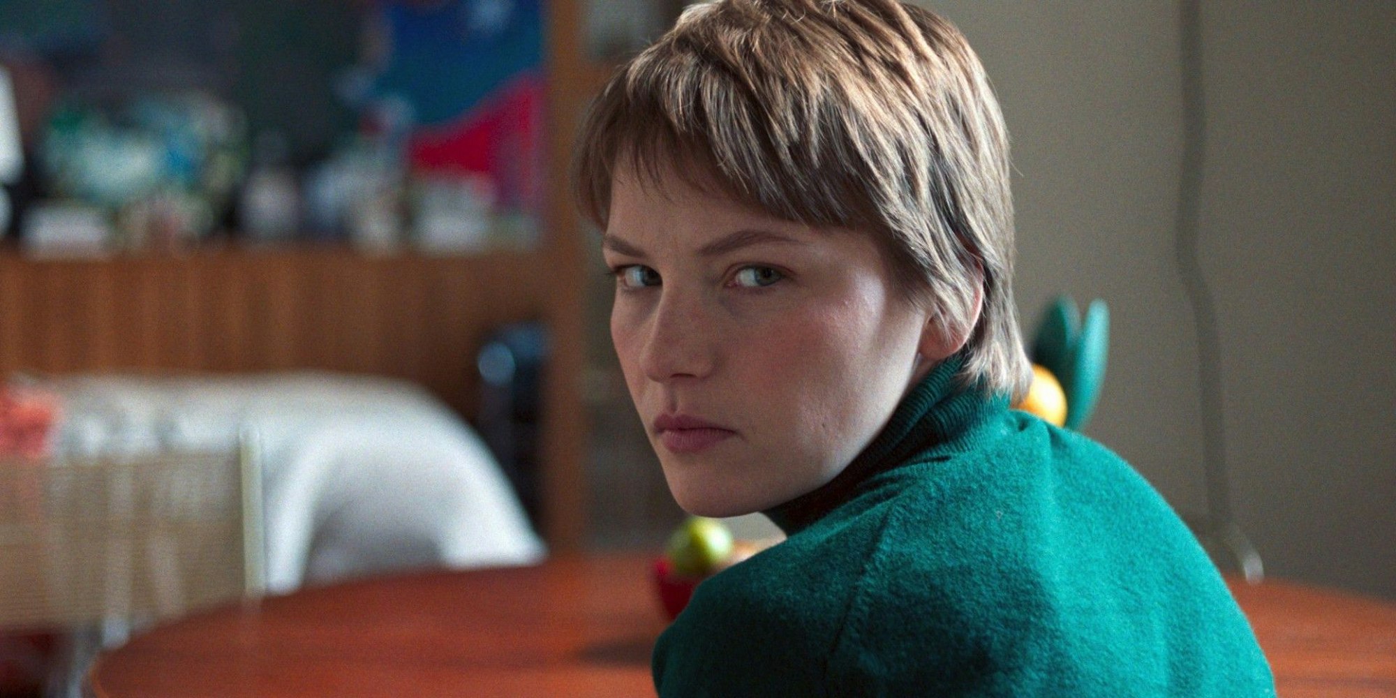 Szene aus dem Thriller Hysteria: Porträt von Devrim Lingnau