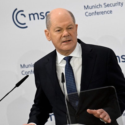 Bundeskanzler Olaf Scholz hat auf die Rede von US-Vizepräsident J.D. Vance reagiert.