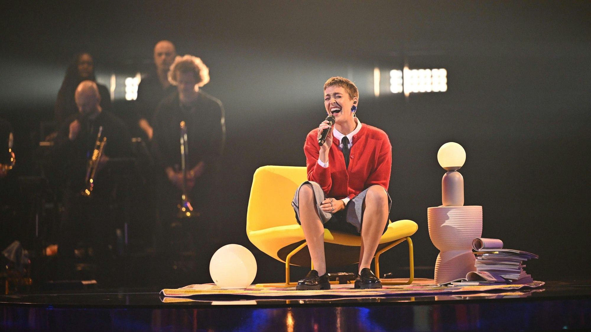 Cage aus Köln tritt in der ersten Show beim deutschen Vorentscheid des Eurovision Song Contest (ESC) auf.