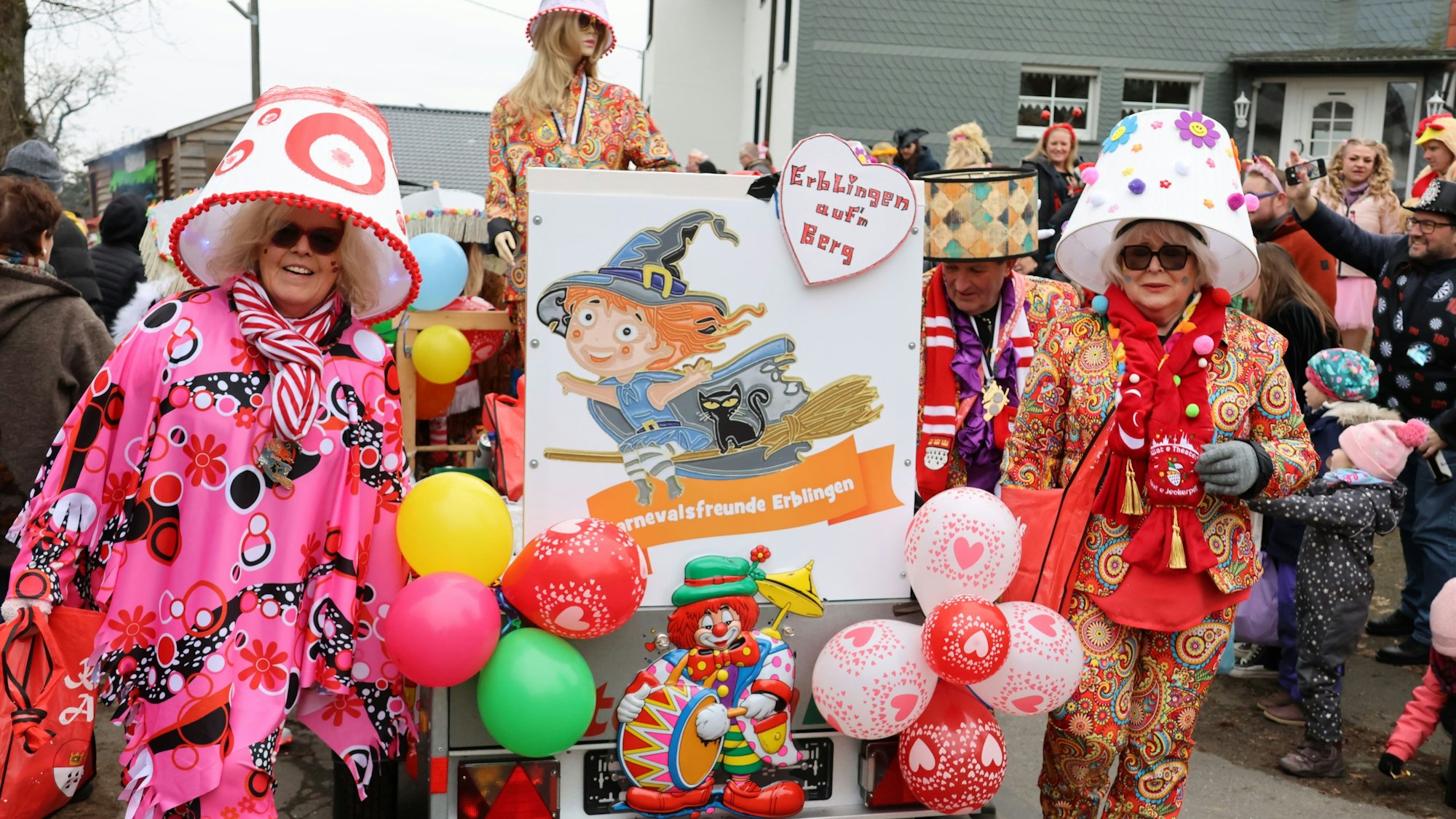 Karnevalszug Schönenbach, Karnevalsfreunde Erblingen & Perseifen