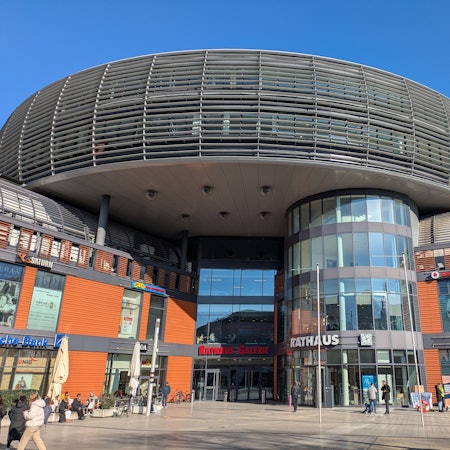 Das Rathaus in Wiesdorf