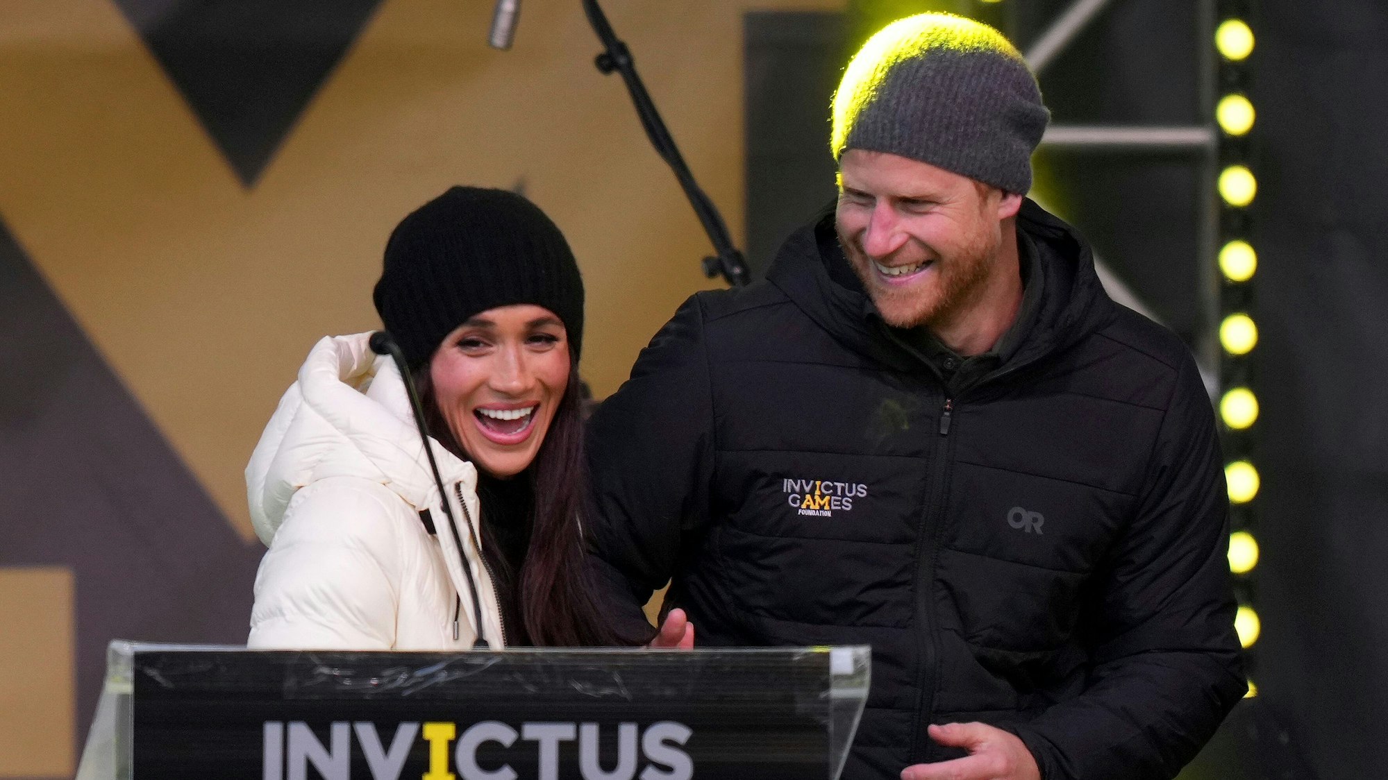 Herzogin Meghan und Prinz Harry bei den Invictus Games 2025.