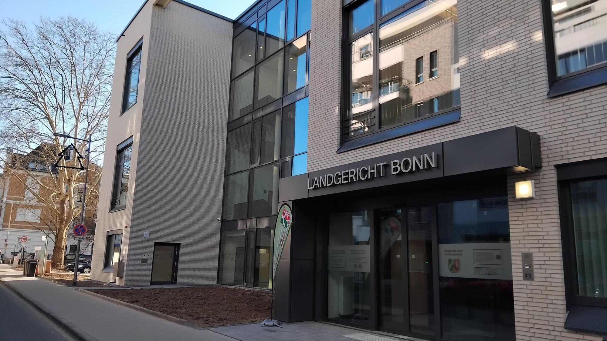 Das Landgericht Bonn errichtete für die Cum-Ex-Prozesse ein Gebäude mit drei Gerichtssälen in Siegburg.