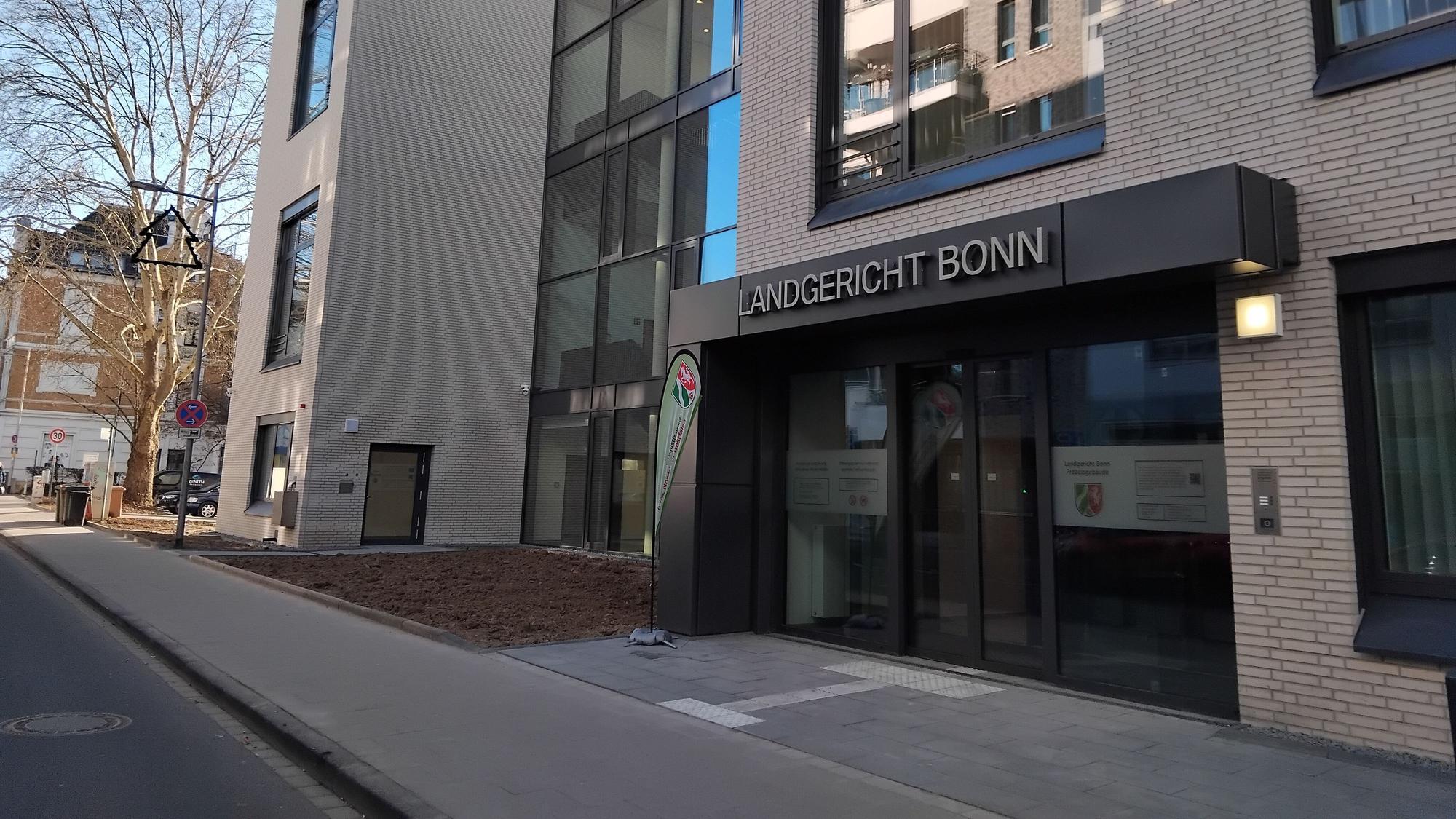 Der Cum Ex-Neubau des Landgerichts Bonn in Siegburg.