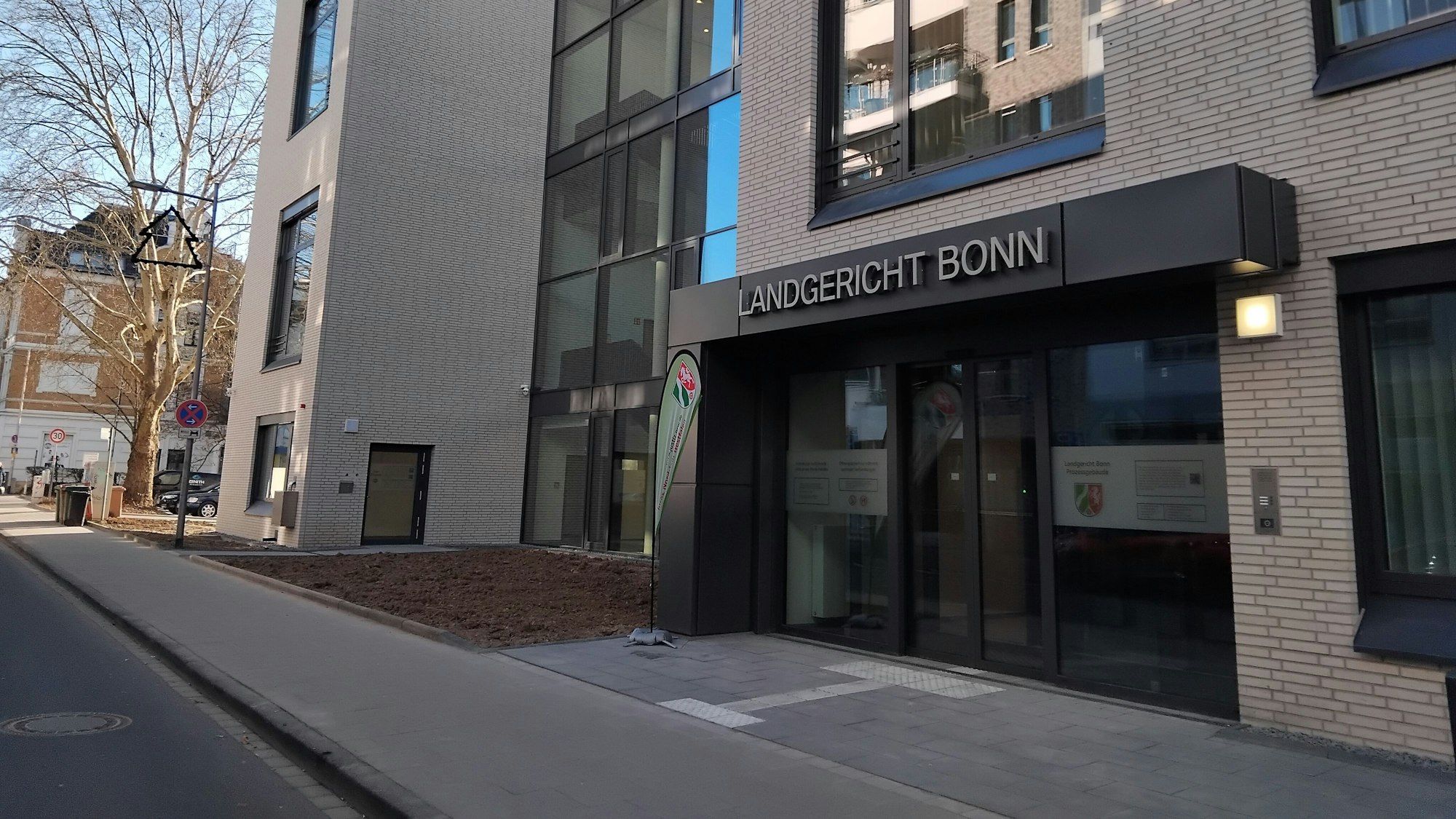 Der Cum Ex-Neubau des Landgerichts Bonn in Siegburg.