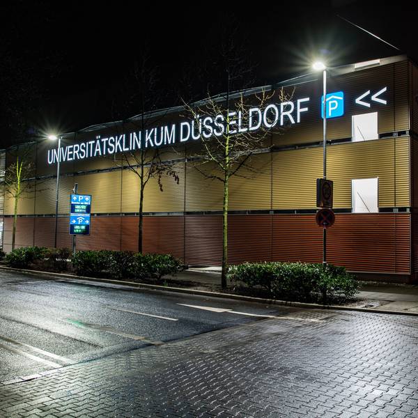 Ein Gebäude des Universitätsklinikums Düsseldorf (Symbolbild)