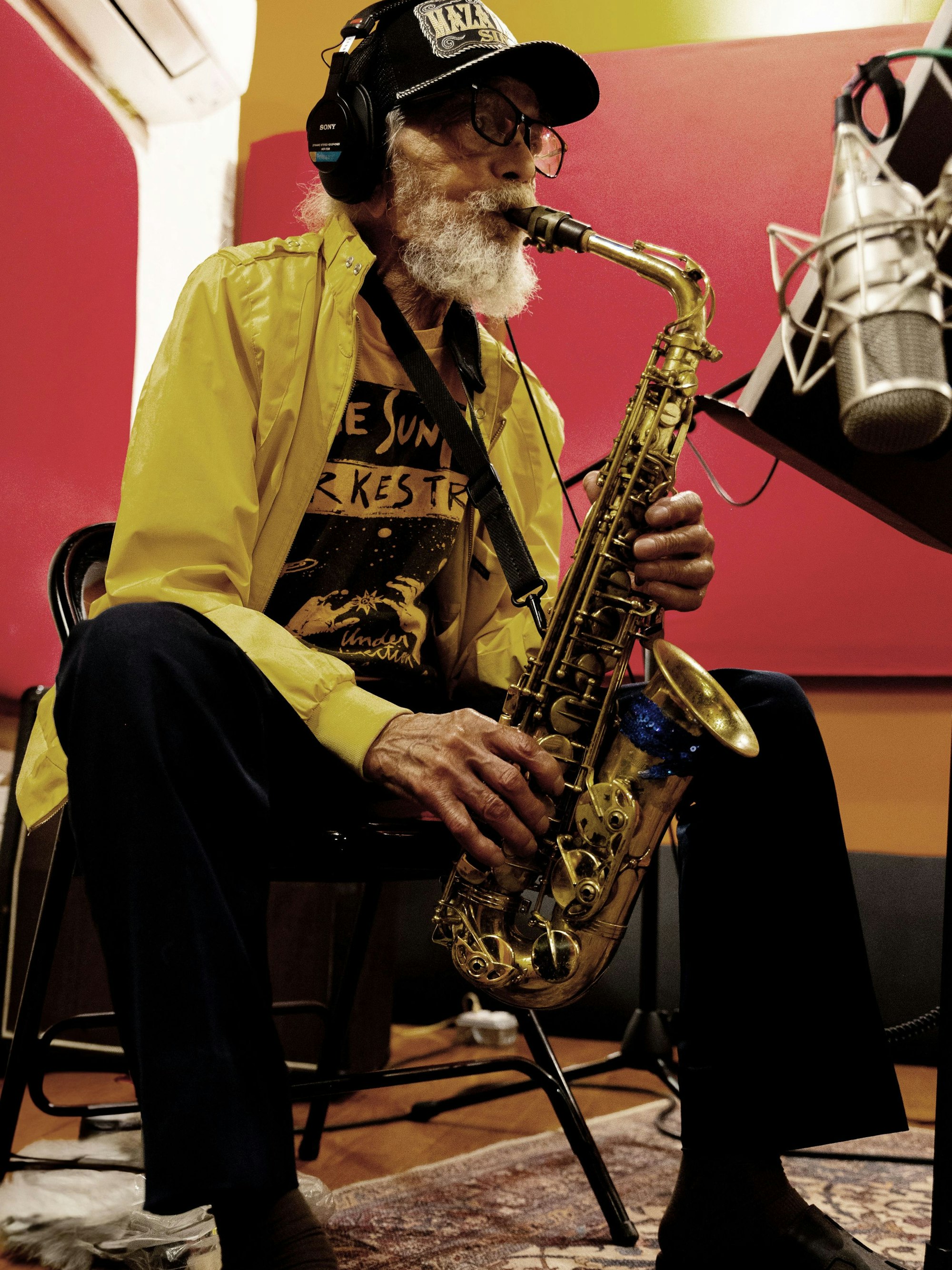 Der 100-jährige Jazz-Saxofonist Marshall Allen