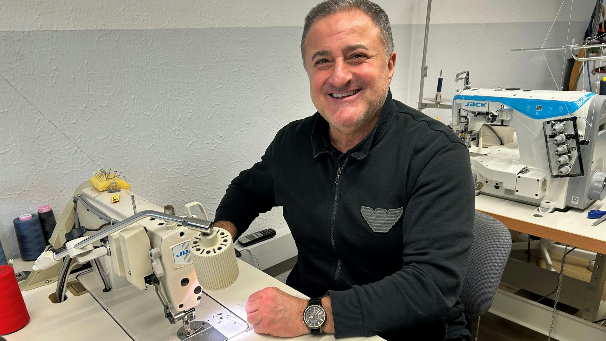 Yorgi Ciftcioglu, Inhaber der Textilpflege am Eigelstein