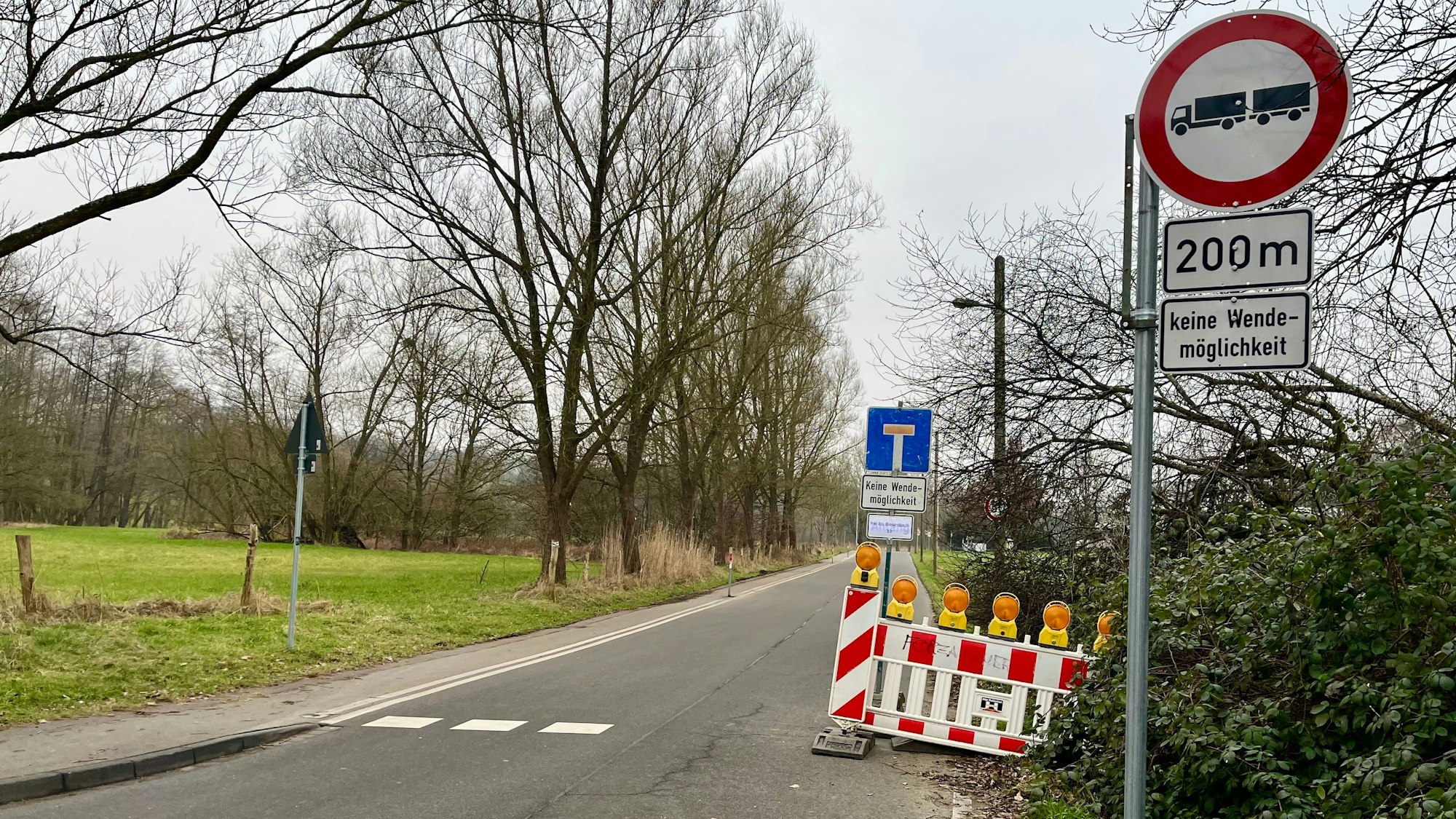 Verkehrsschild.