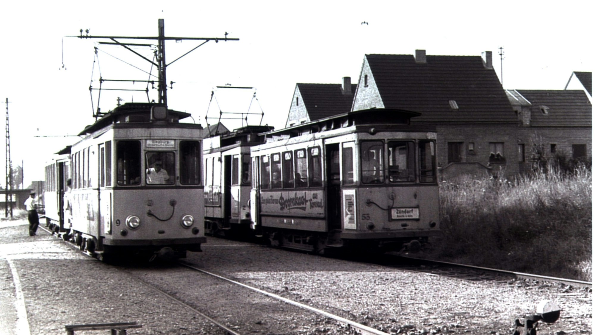 Rhabarberschlitten wurde die Kleinbahn Siegburg-Zündorf genannt.