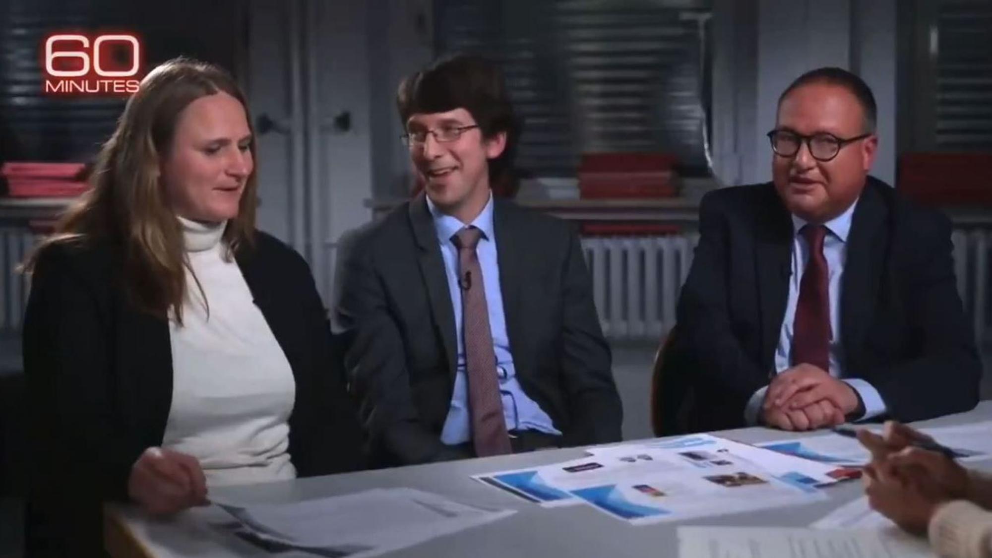 Die deutschen Staatsanwälte Dr. Matthäus Fink, Svenja Meininghaus und Frank-Michael Laue (v.l.).