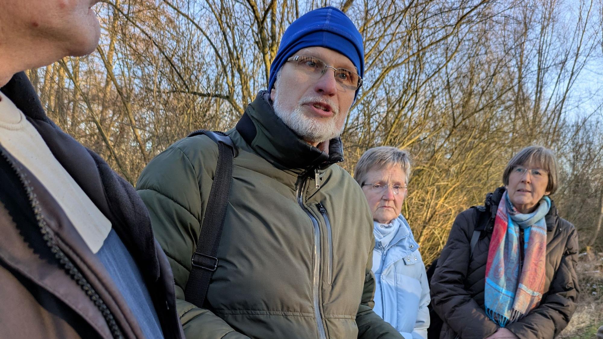 Peter Schallenberg im Gespräch mit den Teilnehmern.