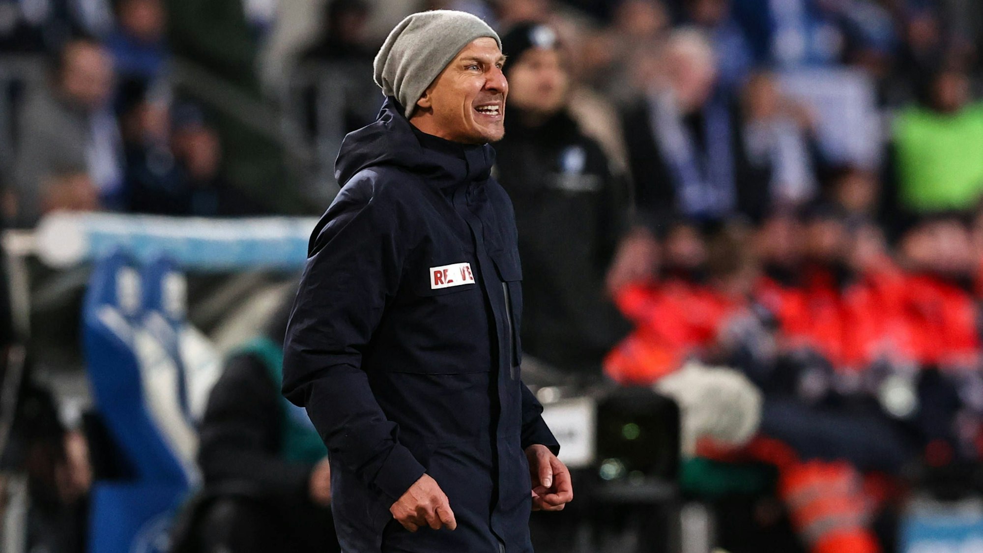 FC-Trainer Gerhard Struber musste am Freitag in Magdeburg leiden. Am Sonntag im Derby muss seine Mannschaft gegen Düsseldorf bestehen, sonst verliert sie die Tabellenführung.