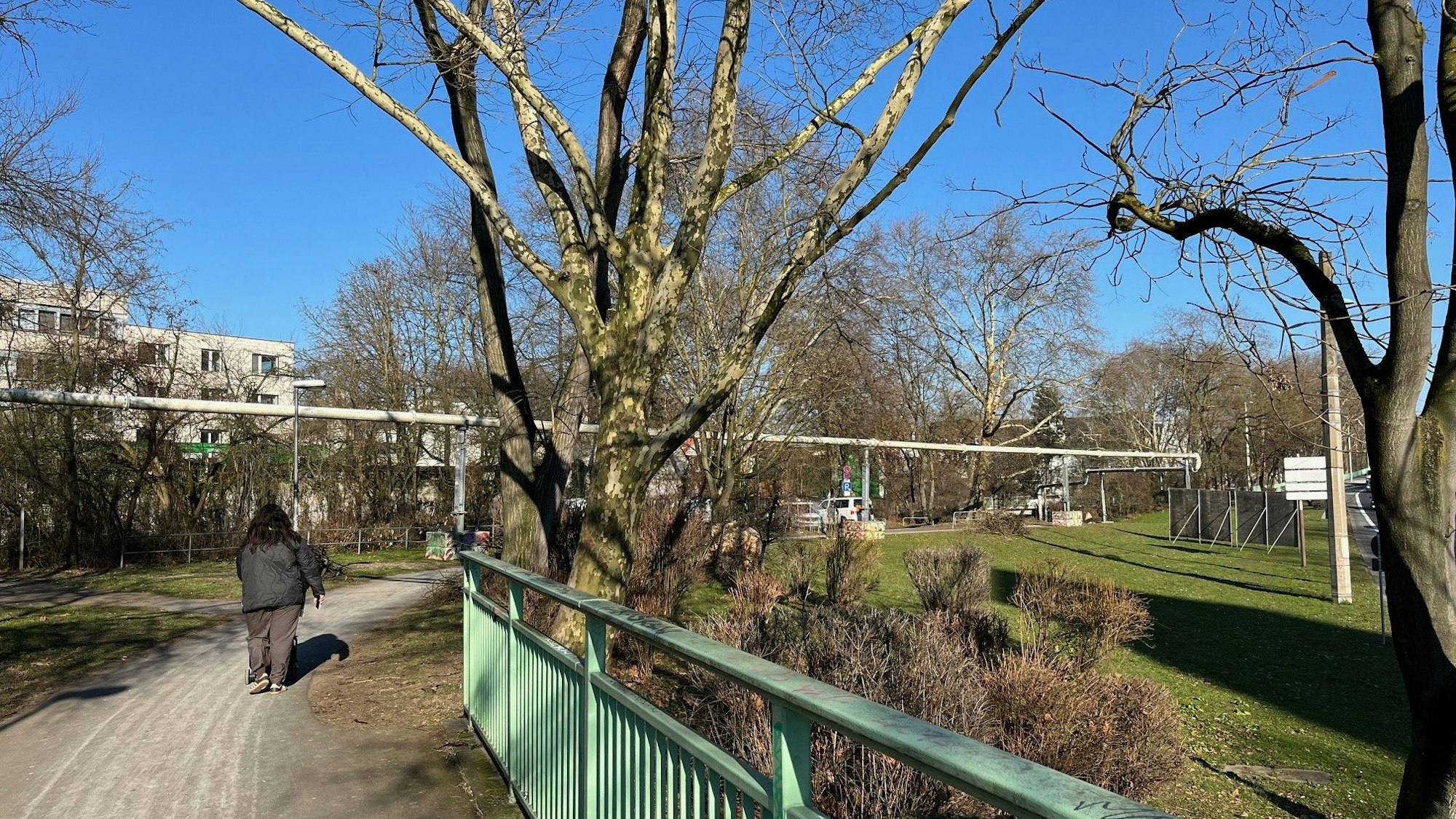 Die Fläche nahe des Waidmarkt.