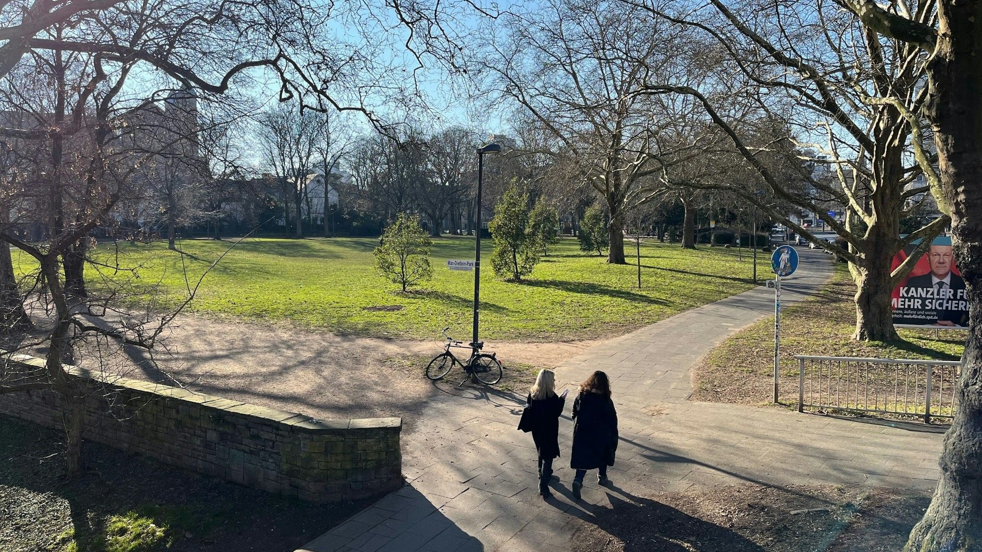 Der Max-Dietlein-Park war eine Alternative für eine Übergangs-Containerwache.