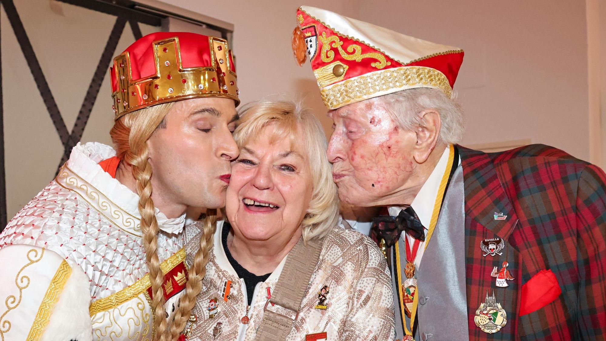 Jungfrau Marlis, Helga und Ludwig Sebus.