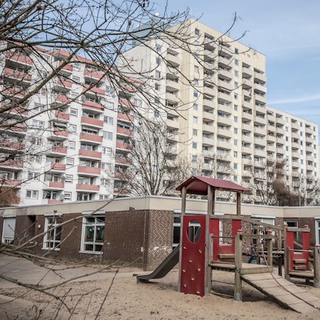 Stinkende Kita Scharnhorststraße 13, wegen Geruchs dauerhaft geschlossen. Foto: Ralf Krieger