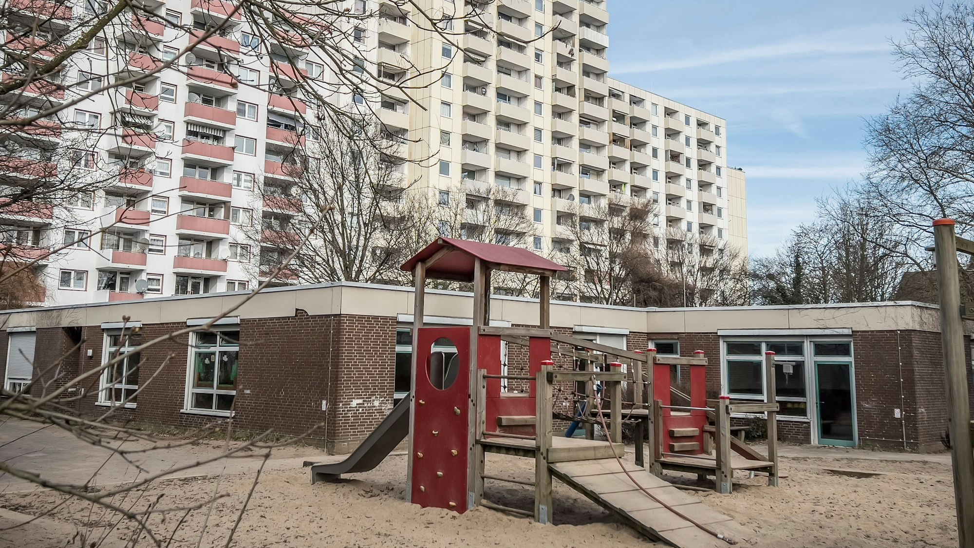 Stinkende Kita Scharnhorststraße 13, wegen Geruchs dauerhaft geschlossen. Foto: Ralf Krieger