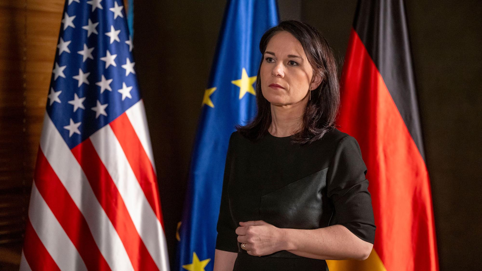 Annalena Baerbock (Bündnis 90/Die Grünen), Außenministerin, während der Münchner Sicherheitskonferenz (MSC). (Archivbild)