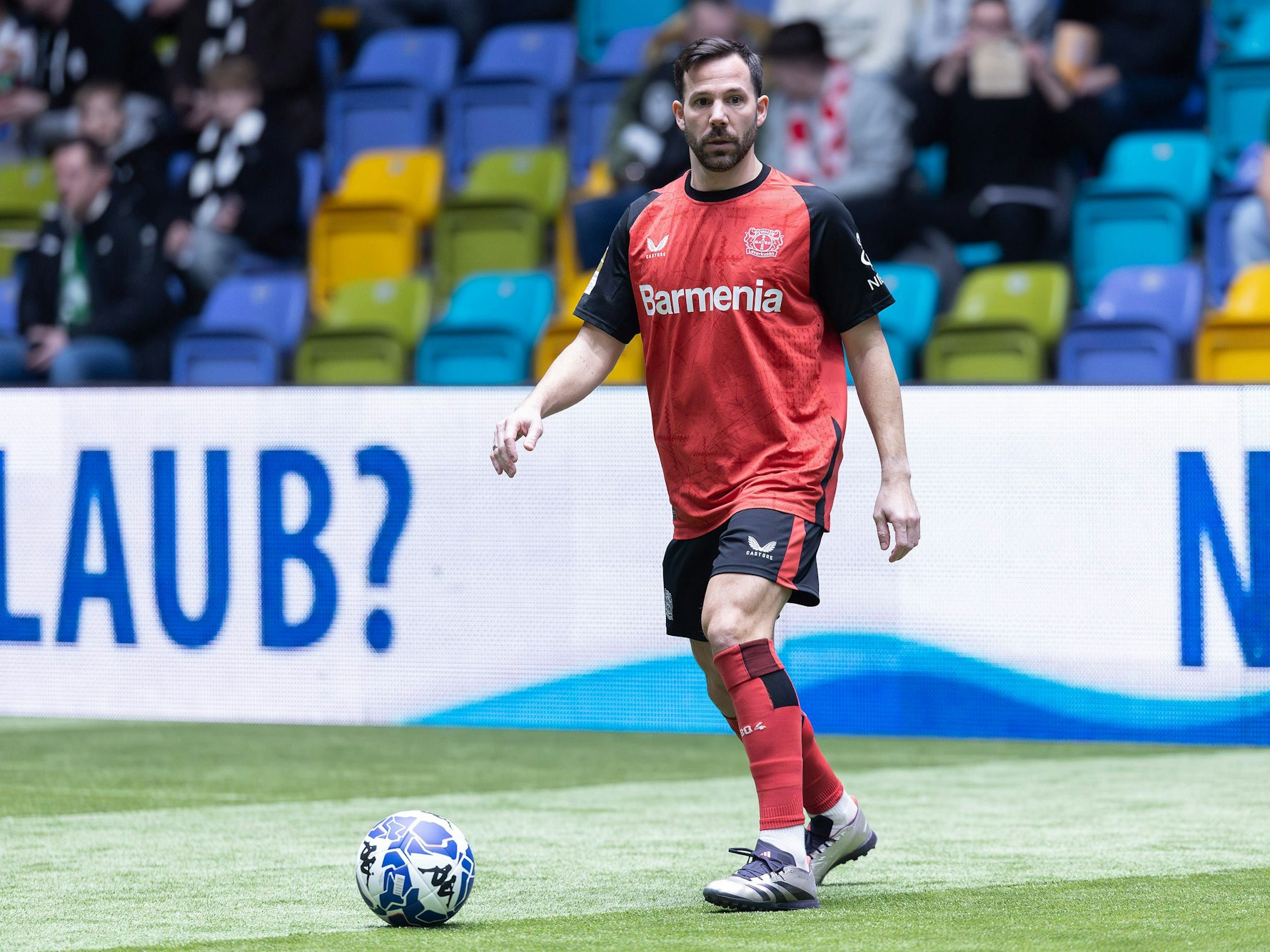 Gonzalo Castro im Trikot der Traditionsmannschaft von Bayer 04 Leverkusen
