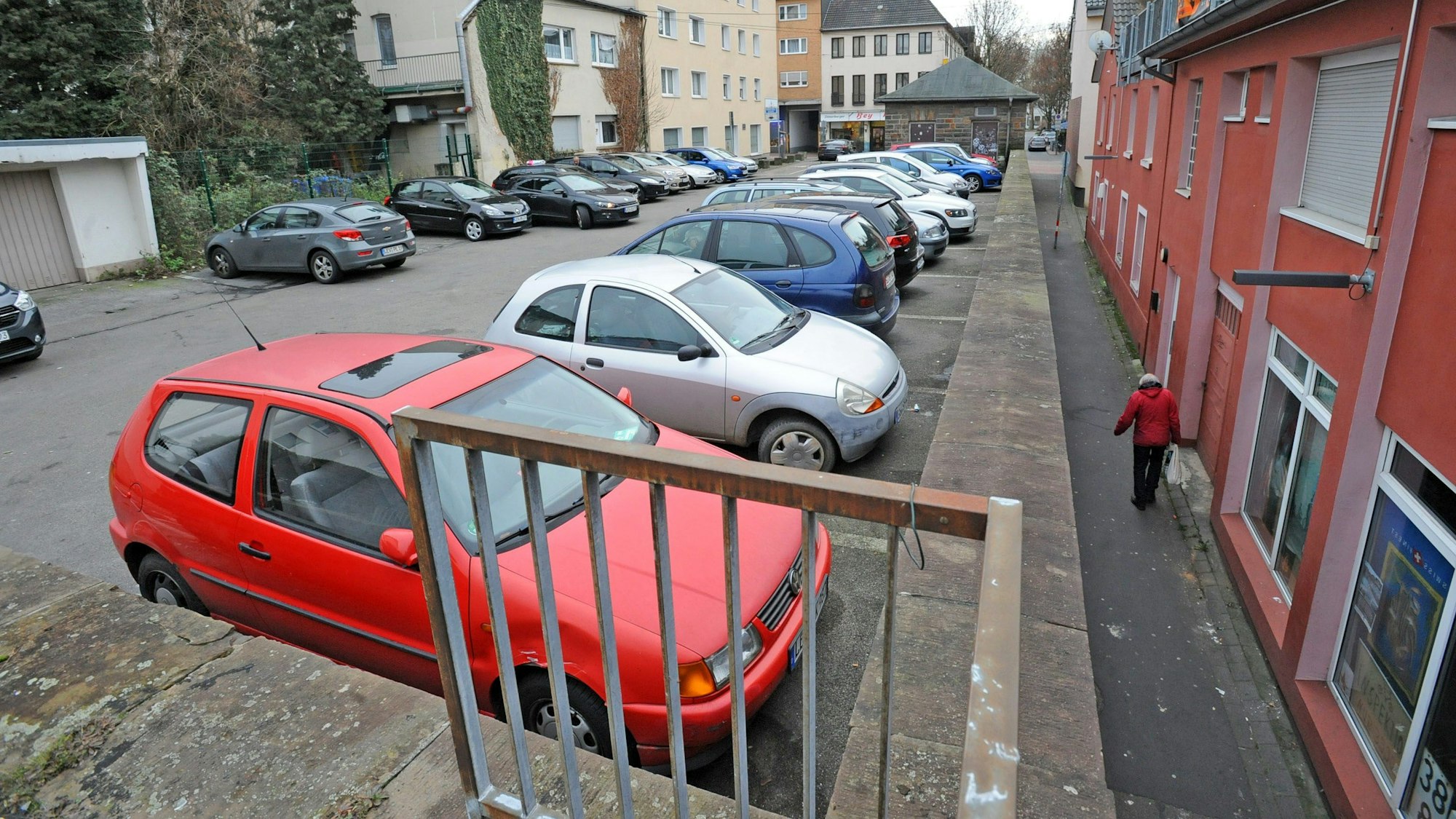 Bunker in der Bahnhofstraße Opladen