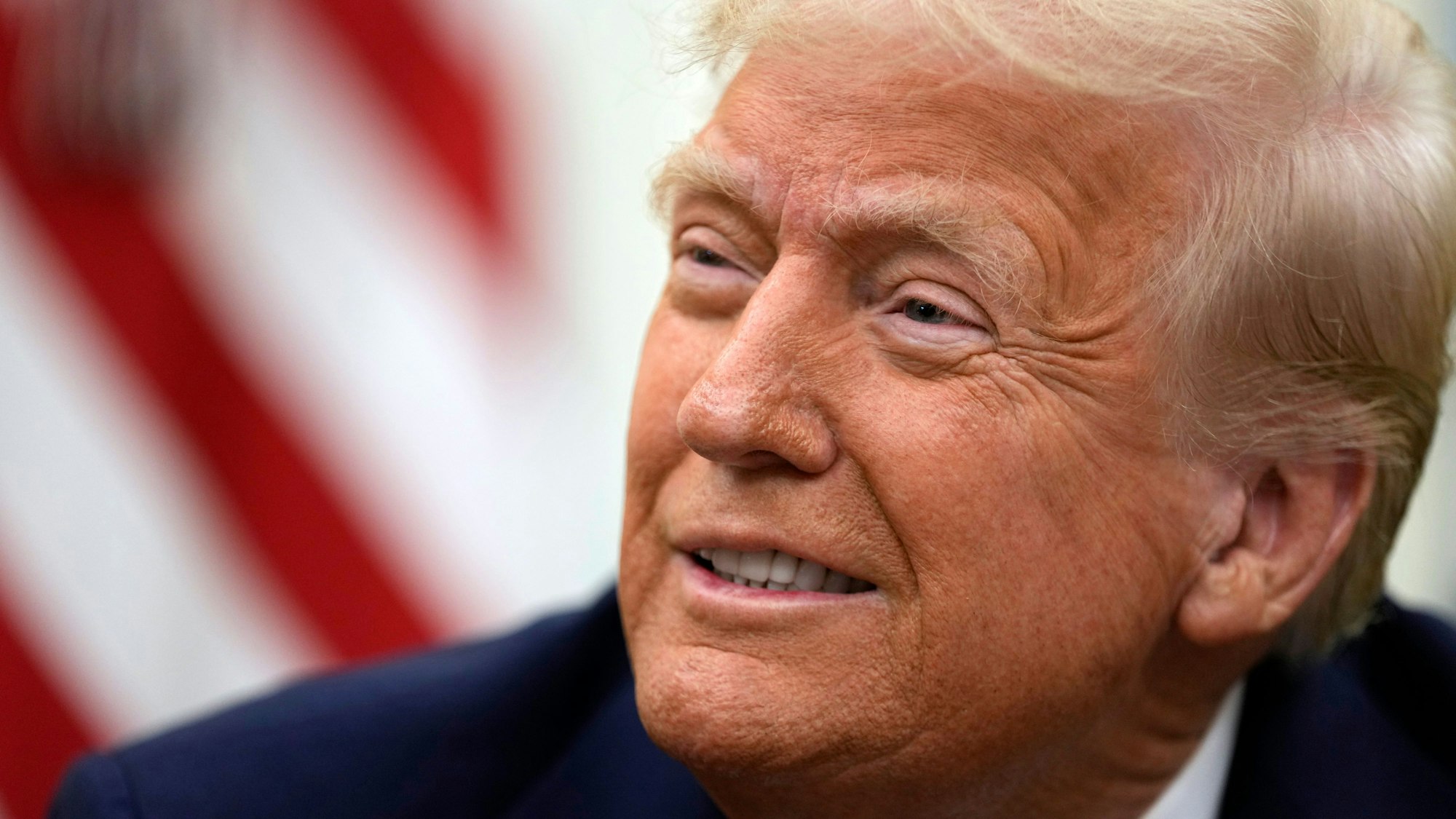 US-Präsident Donald Trump lässt sich nun als König abbbilden. (Archivbild)