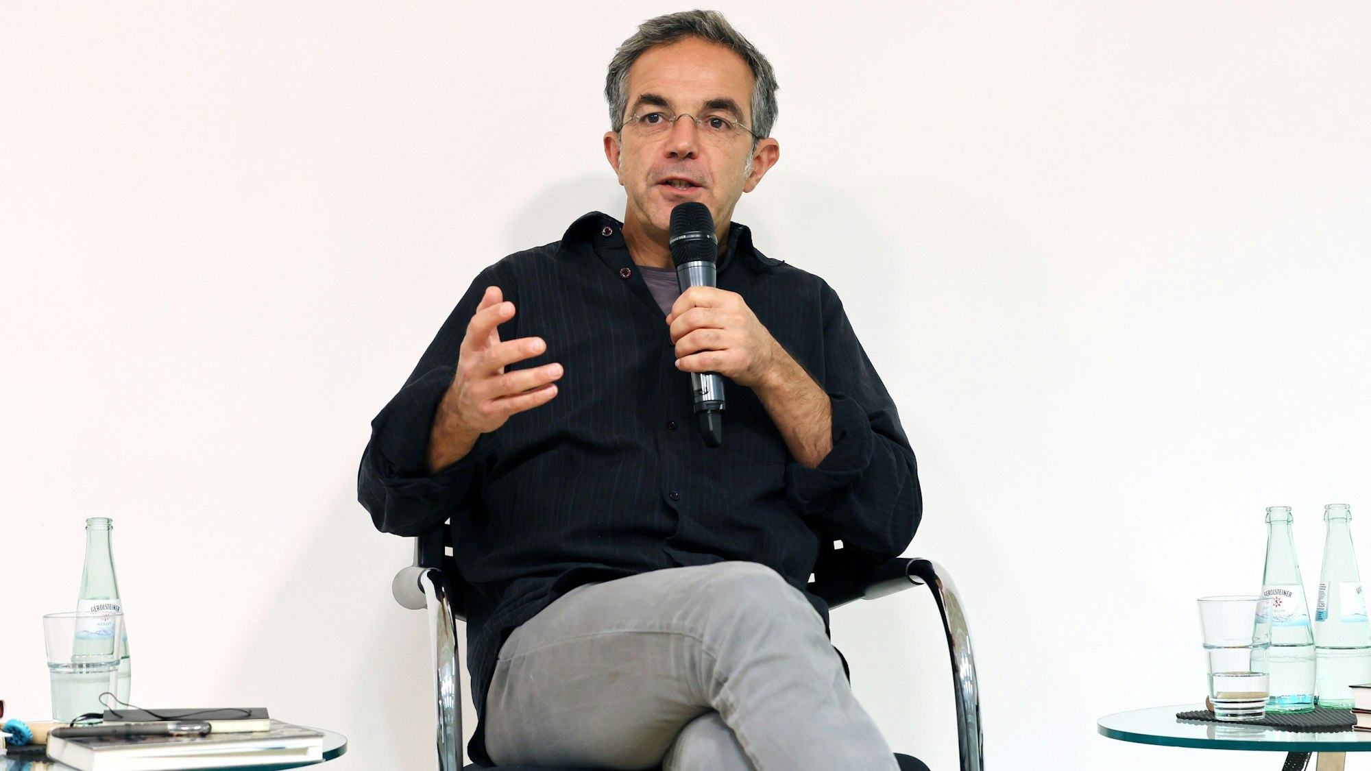 Navid Kermani und Natan Sznaider erläutern an 1. März die komplexen Hintergründe des Nahostkrieges. (Archivbild